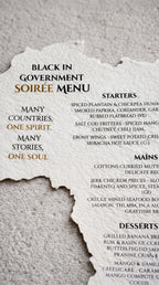 The Heritage Silhouette™ Menu - Africa