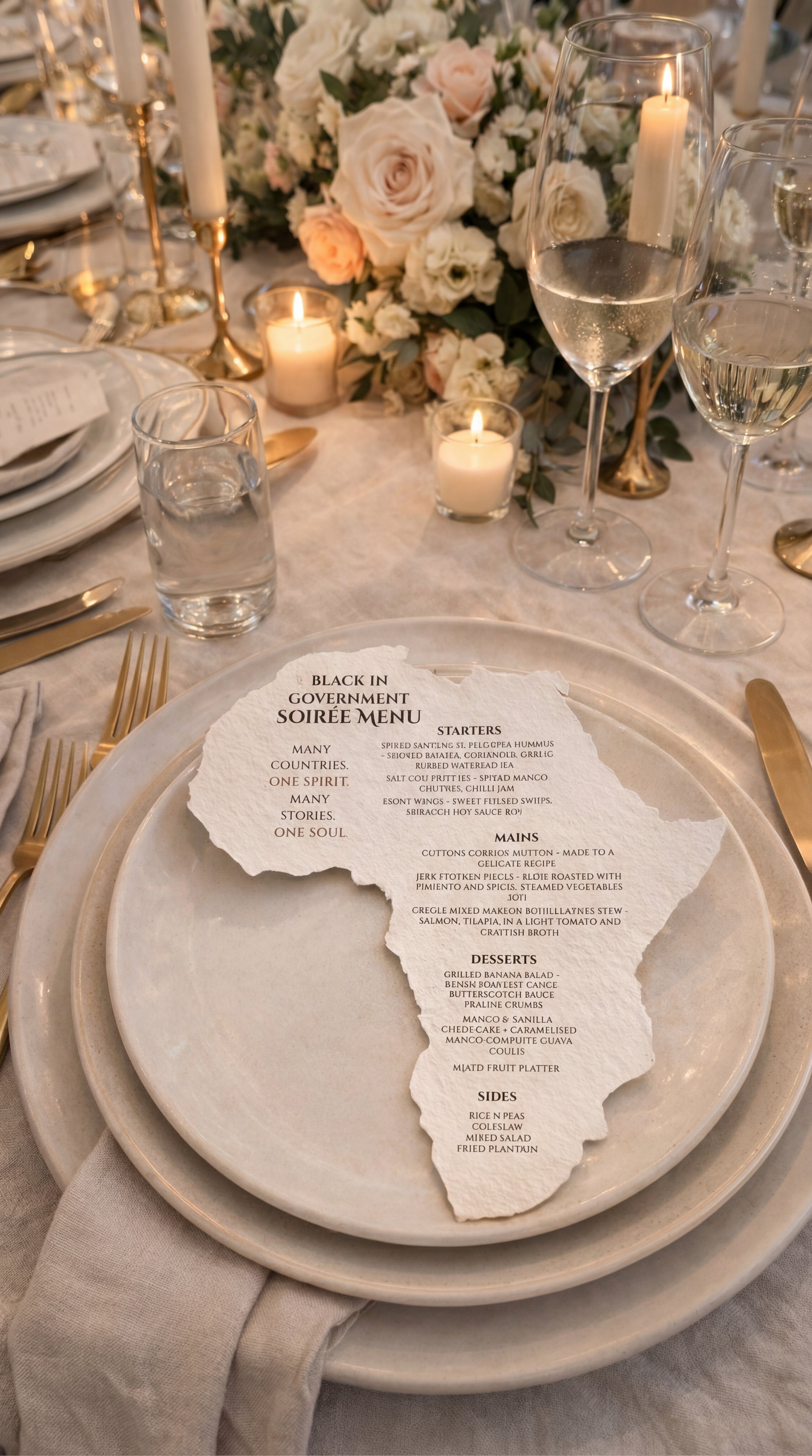 The Heritage Silhouette™ Menu - Africa