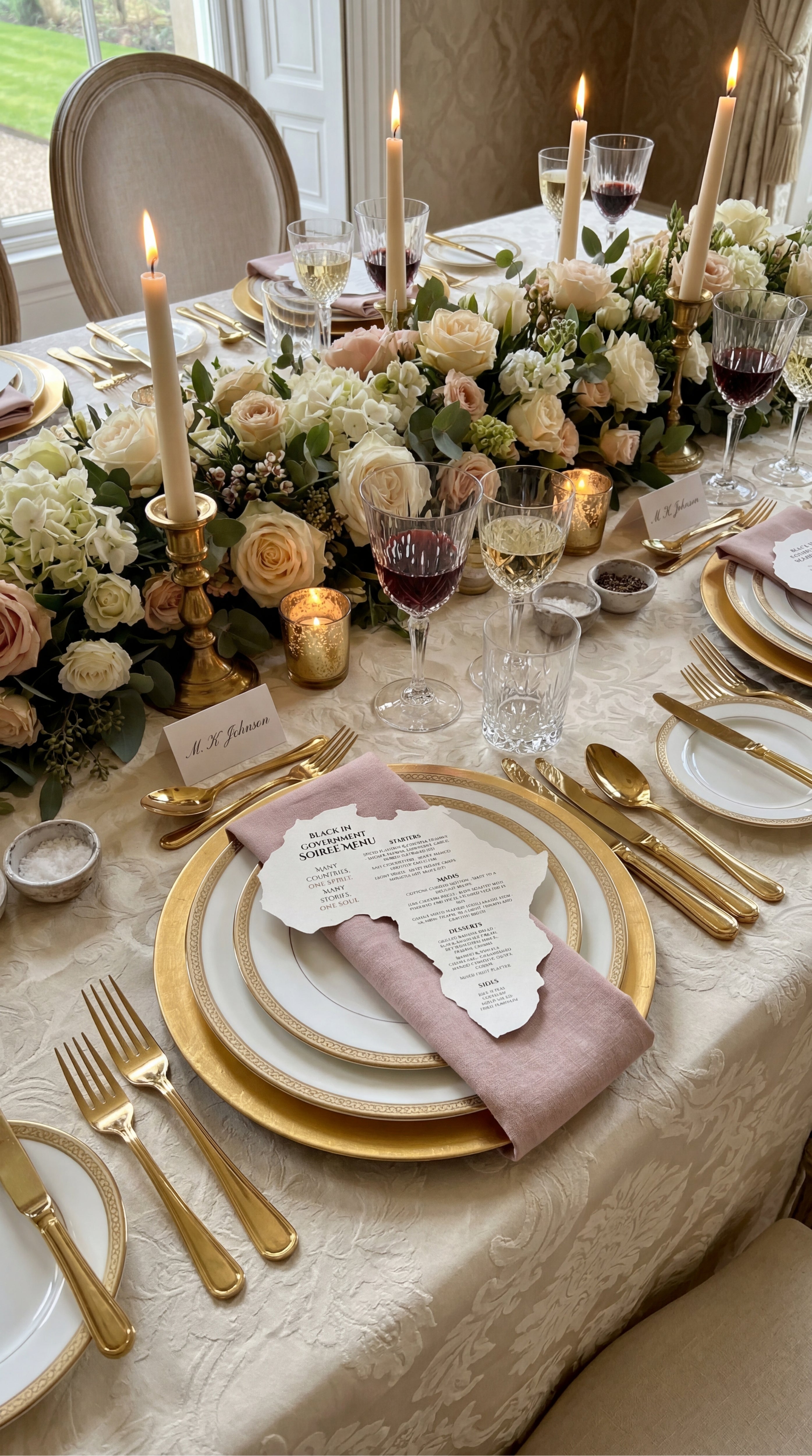 The Heritage Silhouette™ Menu - Africa
