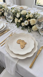 The Heirloom Silhouette Place Card - Pure Gold