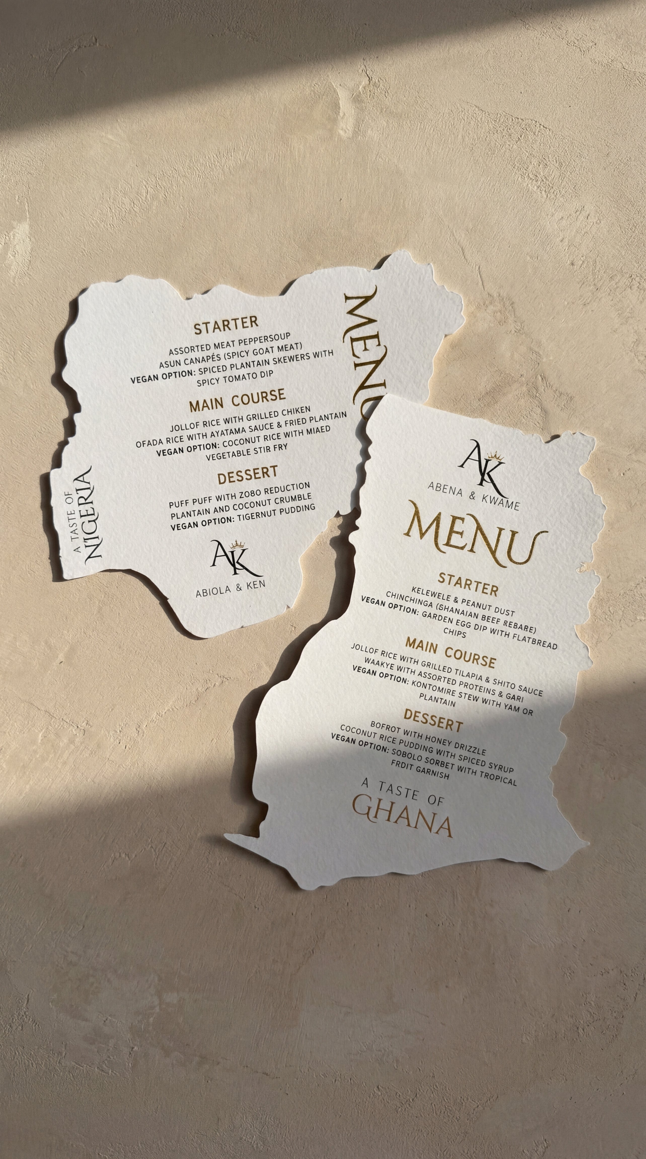 The Heritage Silhouette™ Menu