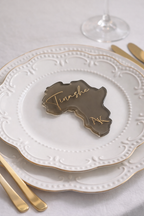The Heirloom Silhouette Place Card Smoke