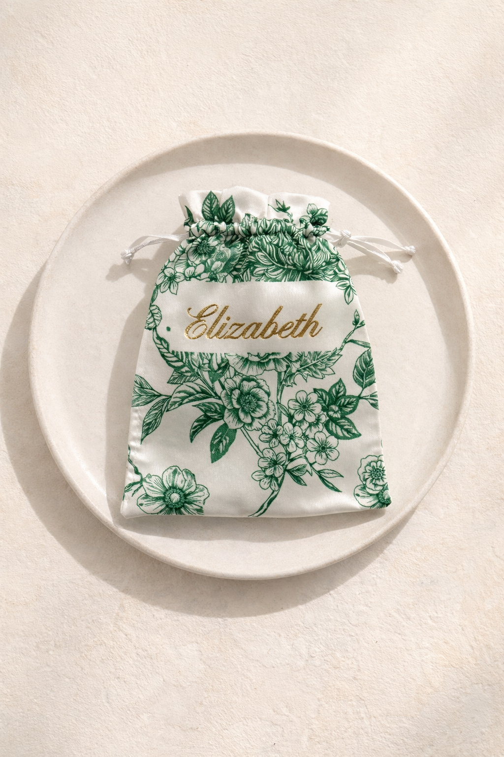 The Éclat Satin Keepsake- Emerald