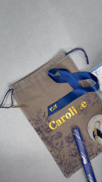 The Toile Drawstring Keepsake