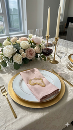 The Heirloom Silhouette Place Card - Gold