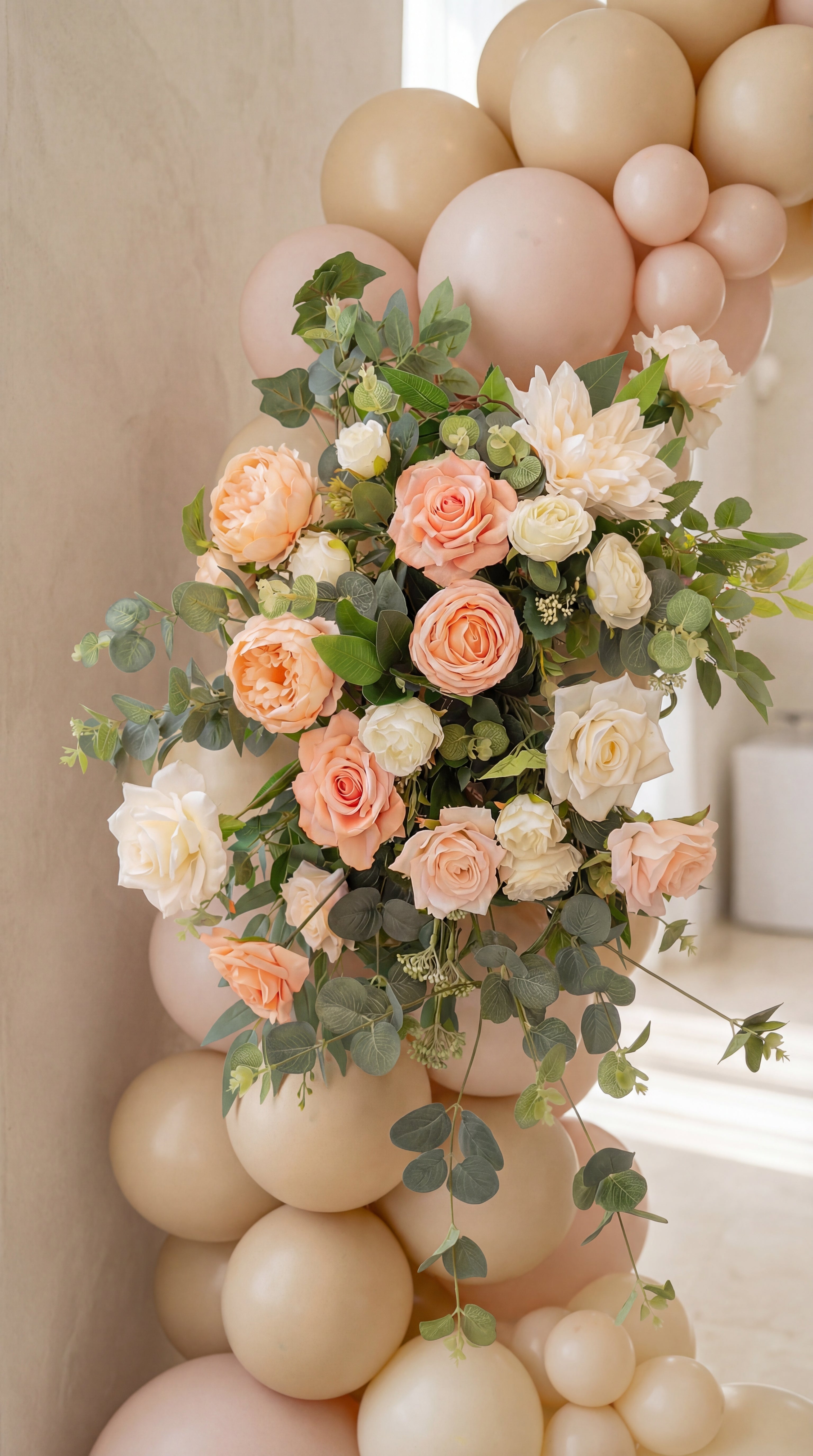 La Composition Florale - Pêche
