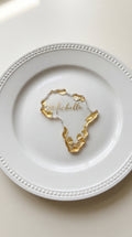 The Heirloom Silhouette Place Card - Gold