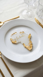 The Heirloom Silhouette Place Card - Gold