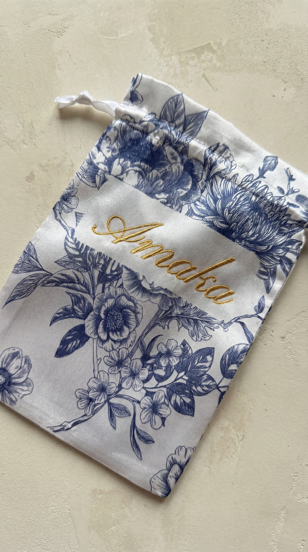 The Éclat Satin Keepsake - Navy