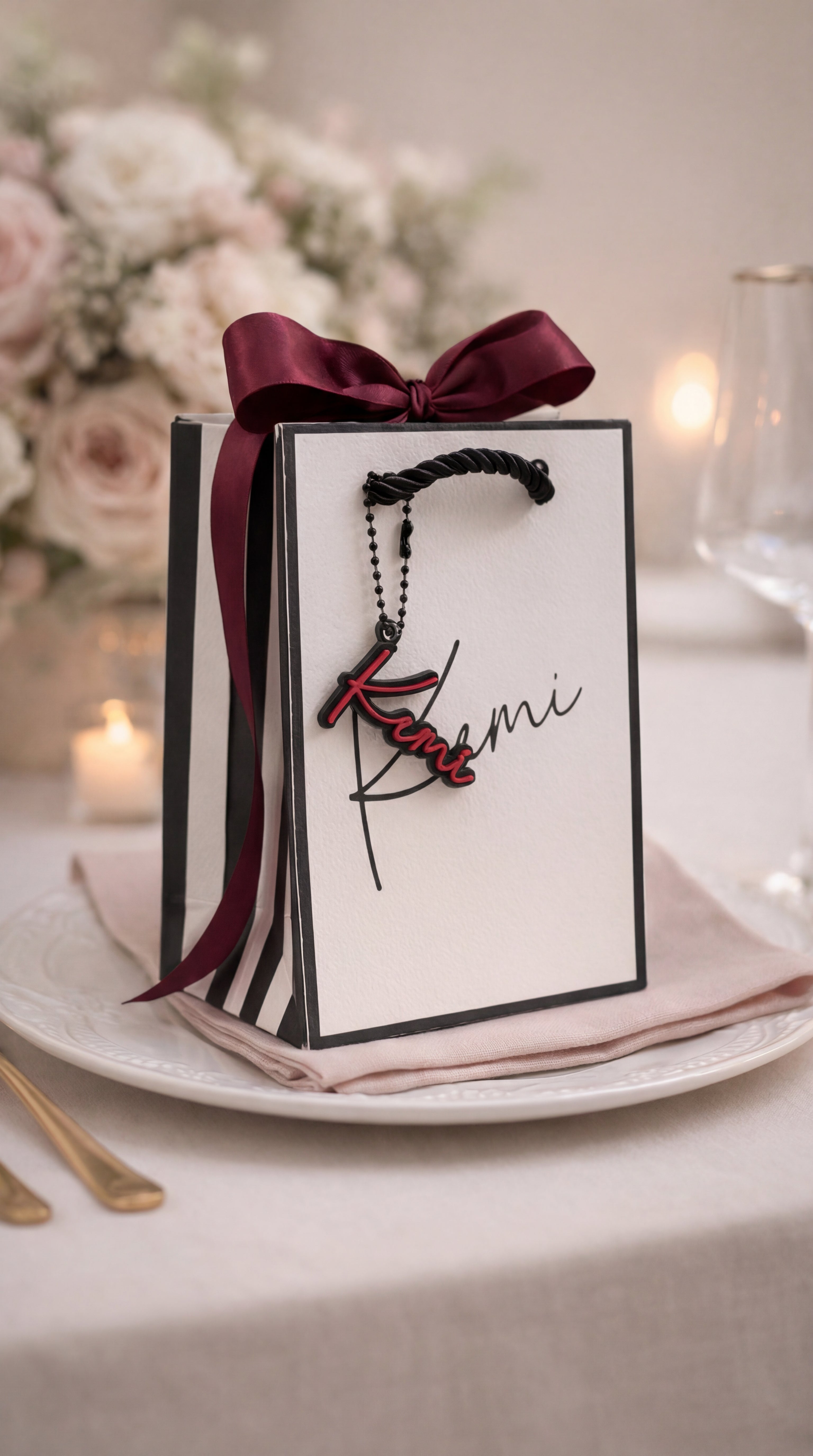 The Couture Presentation Bag - Burgundy