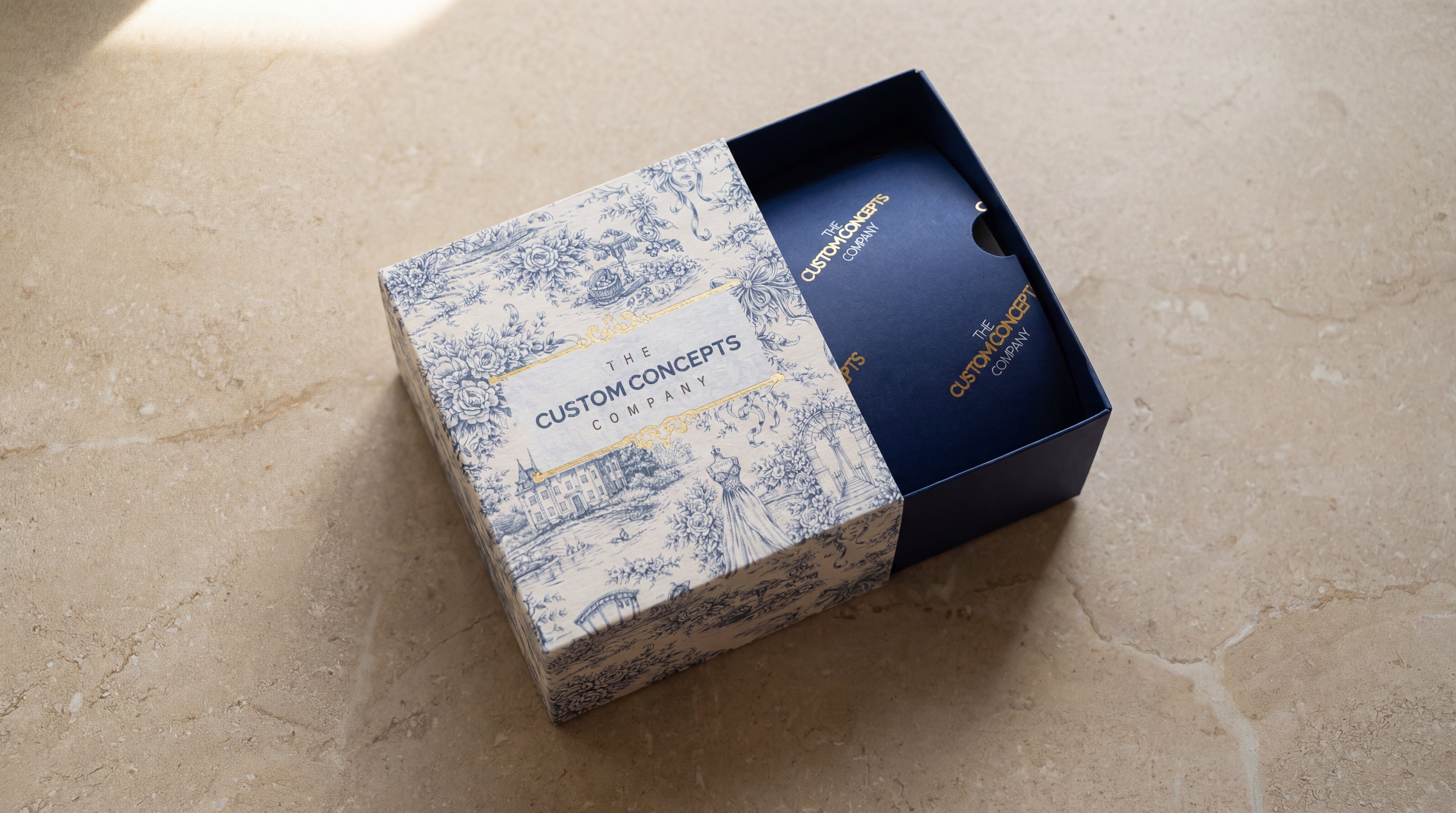 Branded gift box