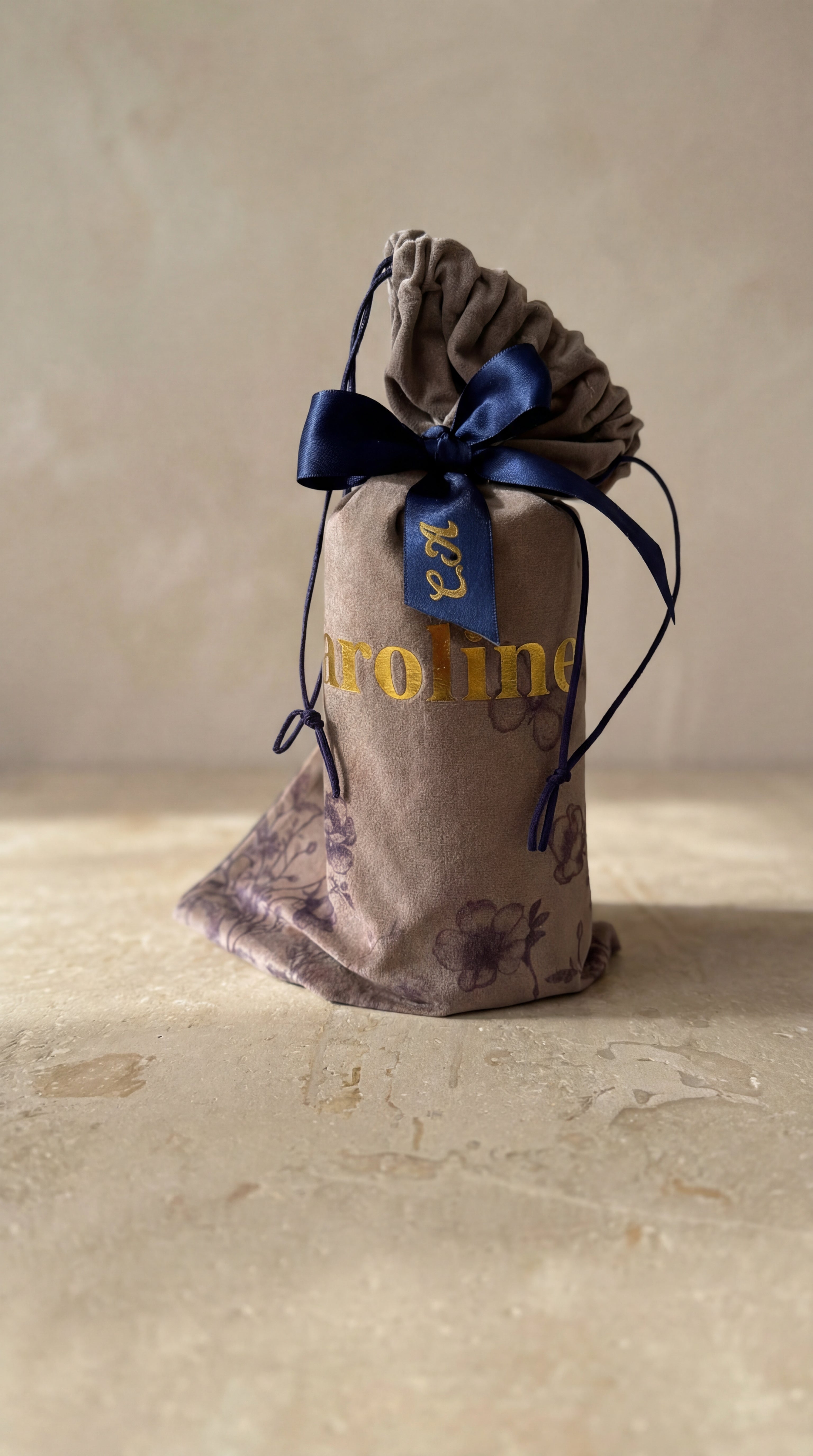 The Toile Drawstring Keepsake