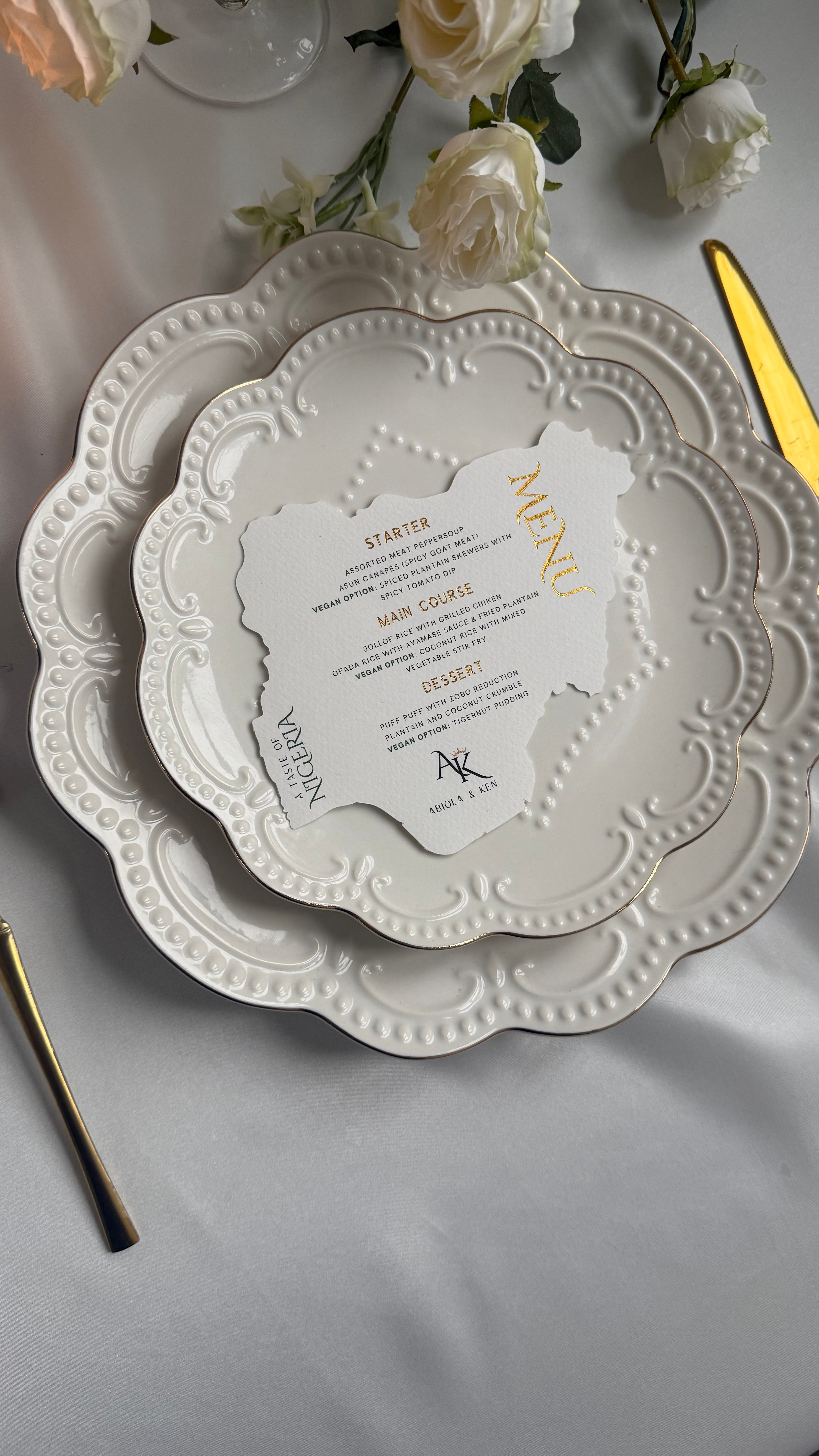 The Heritage Silhouette™ Menu