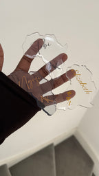 The Heirloom Africa Silhouette Place Card