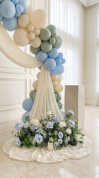 La Composition Florale - Bleu