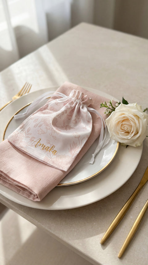 The Éclat Satin Keepsake - Blush