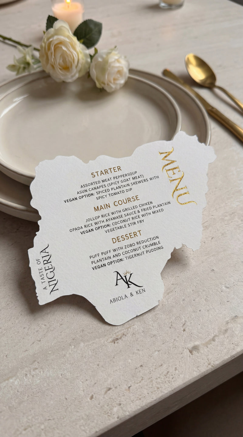 The Heritage Silhouette™ Menu