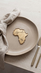 The Heirloom Silhouette Place Card - Pure Gold