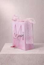 personalised luxury event gift bag with custom printed design for celebration