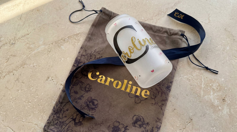 The Toile Drawstring Keepsake